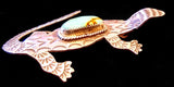 Navajo Sterling Silver and Turquoise Pendant Pin by Albert and Jacqualine Cleveland