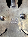Navajo Sterling Silver and Turquoise Pendant Pin by Albert and Jacqualine Cleveland