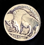 Navajo Sterling Silver Buffalo Nickel Ring by Betty Yellowhorse