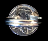 Navajo Sterling Silver Buffalo Nickel Ring by Betty Yellowhorse