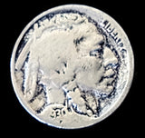 Navajo Sterling Silver Buffalo Nickel Ring by Betty Yellowhorse