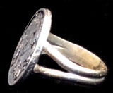 Navajo Sterling Silver Buffalo Nickel Ring by Betty Yellowhorse