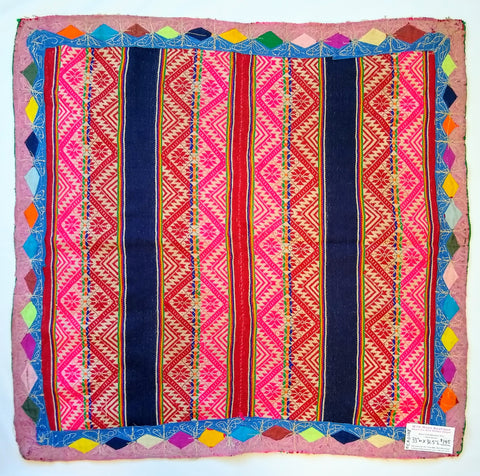 Q'ero Style Mesa/Mestana Cloth - 33" X 31.5 HOLD