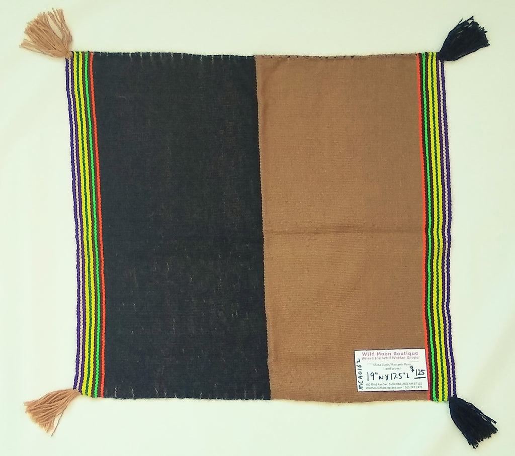 Q'ero Style Mesa/Mestana/Despacho Cloth - 19" X 17.5"