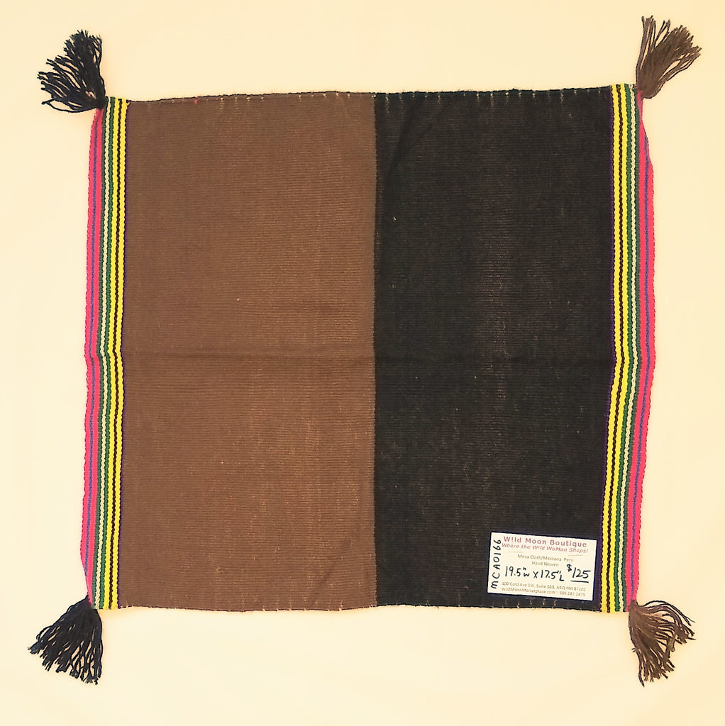 Q'ero Style Mesa/Mestana/Despacho Cloth - 19.5" X 17.5"