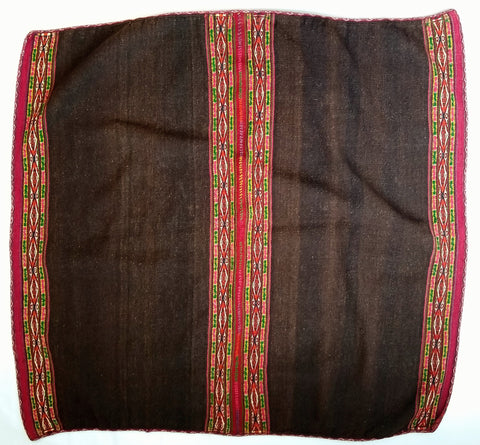 Aguayo (Awayo) Mesa/Mestana Cloth - 29" X 25" SOLD