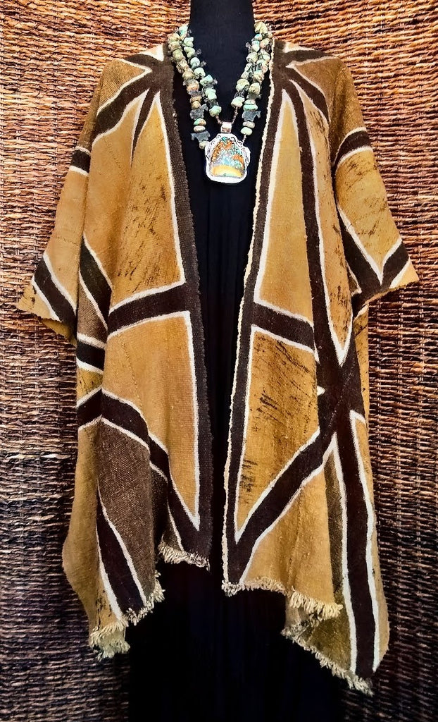 Mud Cloth Mali - Ruana (SOLD)