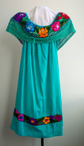 Chiapas Dress, Mexico - 24" W x 39" L